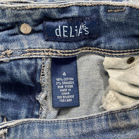 Delia*s Taylor Destructed Skinny  Jeans - Picture 5 of 9